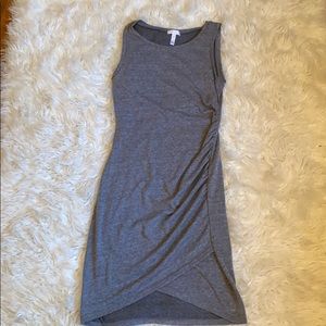 Heather grey tank dress